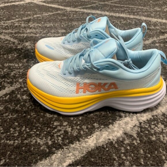 Hoka One One Summer Song Bondi 8 Women’s Running Shoe Size’s 5, 5.5, 6, 7, 7.5 - Picture 3 of 5